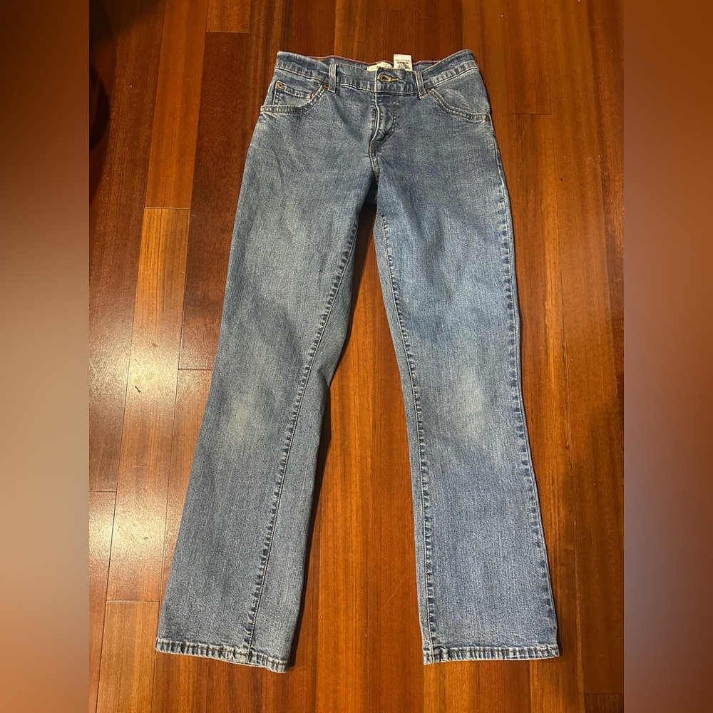 Levi's Blue Denim Jeans relax fit boot cut 550
